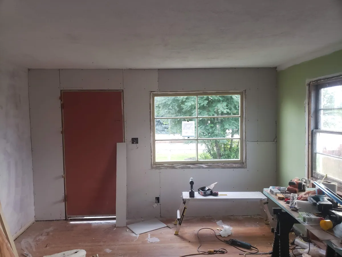 interior drywall remodel construction